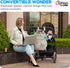 Backpack, 3 Orian Diaper Bag Diaper Bag with Baby Changing Station, Large Travel Diaper Bag, Mosquito Net, USB Charging