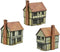 Warlord Games Pike & Shotte Epic Battles — Town Houses Scenery Pack for Military Table Top Wargaming Diorama