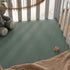 Set Soft and Stylish Baby Washcloths with Muslin Crib Sheet