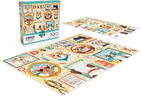 Buffalo Games - Dog's Rule - 300 LARGE Piece Jigsaw Puzzle