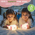 Axolotl Night Light for Kids,Cute Axolotl lamp Gifts Rechargeable light Table Lamp Bedside Lamp,LED Animal Silicone