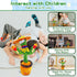 JAKCJFII 120 Talking Cactus Toy for Kids Boys and Girls, Adjust Volume Dancing Cactus Toy Singing Mimicking Recording
