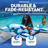 SWIMLINE Summer 75", Inflatable Ride-On Pool Float Fun Raft for Pools, Beaches, and Parties, Large Dolphin, Blue
