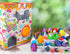 Generic 24 Pack 3D Prefilled Easter Eggs with Printed Articulated Animals Inside - Reusable Vending Machine Toy Easter