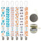 Babygoal Pacifier Clips - 6 Pack Holder for Boys & Girls, Fits Most Pacifier Styles & Teething Toys