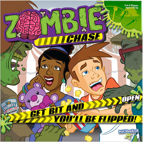 Zombie Chase — Exciting Intro Strategy Game — Win 2 Ways — Win as a Human or a Zombie — for Ages 7+