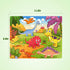 SYNARRY Wooden Jigsaw Puzzles for Kids Age 3-5 - 4 Pack 24-40 Pieces Educational Learning Toys Gift Set
