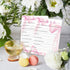30 -P10 Parents to be Game Cards for Baby Shower Games Activity, Pink Bow Baby Shower Game Cards, Gender Reveal Party