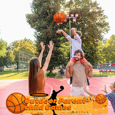 5" Mini Foam Basketball - Replacement Balls for Over The Door Basketball Hoop, 3 PCS Set (Orange)