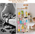 Organizer,120+ Storages,3-Tier handrong Stuffed Animals Storage,Wood Stuffed Animal Holder Plushies Stuffy Toy Storages
