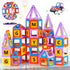 3+ Set 120PCS, MAGBLOCK Magnetic Blocks Magnet Tiles Educational Toys for Year Old Boys and Girls Gifts Learning by