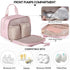 Fasrom Breast Pump Bag with Cooler, Portable Pump Carrying Case for Working Moms, Pink (Bag Only, Patent Design)