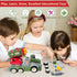 11inches 3-5 6-8 Set Large Take Apart Army Toys for Boys Girls Kids Year Old Missile Katyusha Rocket Trucks