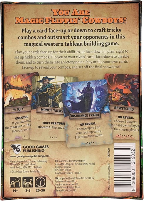 Fast Paced Card Game - TRICKDRAW with Magic Flippin' Cowboys Strategy