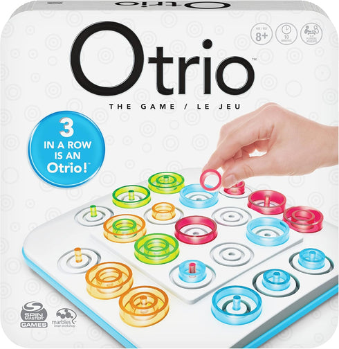 Otrio Strategy-Based Board Game for Adults, Families, and Kids Ages 8+, by Marbles Brain Store