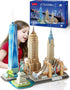 3D Puzzle for Kids Ages 8-10 - New York City STEM Projects, Arts and Crafts for 8-12 Year Old Girls, Birthday Gift