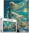 Tucocoo 1000 Piece Jigsaw Puzzles for Adults, Sea Goddess Painting, Abstract Fairy Ocean Moonlight Art Decor