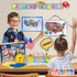 Playset, 5 6 7 8 9 10 11 12 13+ Alritz Pretend Teacher Role Pretend Play Kids School Toys Kit Include Map, Calendar