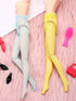 6 12 Inch Pieces Doll Tights Handmade Doll Lace Stockings Female Long Sock Legging Casual Accessories for DIY