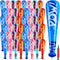WILLBOND 48 Pcs Inflatable Baseball Bat Bulk, Party Favors Decorations with Pump for Sports Theme Supplies