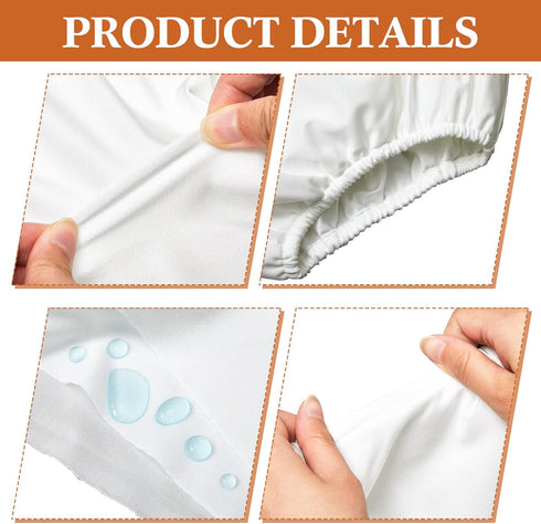 Pants(White,1 Amylove Swim Diaper Cover for Adult Reusable Diaper for Pool Washable Leak Resistant Waterproof Adult