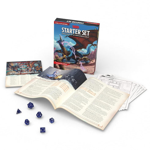 D&D Starter Set: Dragons of Stormwreck Isle for Ages 12 Years & Up