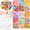 150Pcs Miniature Food Drinks Bottles Dollhouse Accessories 1:12 Mini Toy Set for Pretend Kitchen Play