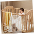 ORFOFE Hanging Storage Bag for Diapers and Clothes Wall-mounted Mesh Organizer Pouch for Toys and Essentials White
