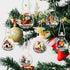 2025 Set, (647 Christmas Ornaments Building Ornament for Christmas Tree with Light, Xmas and Thanksgiving Holiday