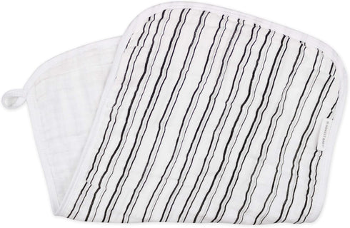 Multipack, HonestBaby Baby Organic Cotton Multi-layer Burp Cloths Pattern Play, One Size US