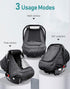 Cozy Waterproof Baby Car Seat CoverYVMVDV Patented Cold Weather Carseat Cover for Babies,Infant Car Seat Cover Canopy