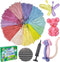 LXZFCRG Long Balloons with Pump, Premium Latex Twisting Balloons animal kit, Birthday Gifts