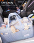 Lily Miles Baby Diaper Caddy Organizer, Quilted Nursery Storage Organizer for Newborn Essentials and Diaper Changing