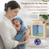 100% 32x32 Inch 2 Pack Organic Cotton Muslin Baby Hooded Towels Soft & Absorbent Baby Towels with Hood for Boys