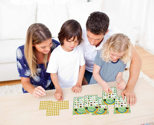 St Patricks Day Bingo - MISS FANTASY Games for Kids, 24 Players, St Patricks Day Party Activity