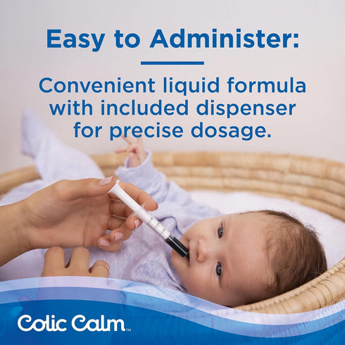 Upset 2 oz (Pack 1) Colic Calm Infant Gripe Water for Colic, Helps Fussiness, Stomach, and Baby Gas Relief, fl