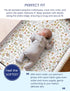 Pack Pack 2 Pack TotAha Premium Soft Graco n Play Sheets Fitted, Super Stretchy Jersey Knit Mini Crib Sheets Fitted
