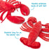 13 Inch TigerHart Lenora The Lobster - Stuffed Animal Plush