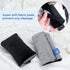 COOLBEBE Car Seat Straps Shoulder Pads for Baby Kids, Soft Seat Belt Covers for All Car Seats (Black/Grey)