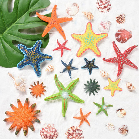 14 Set Summer Swimming Set, Swimming ZAUGONTW Pieces Diving Starfish Pool Toy, Colorful Starfish Diving Toys Starfishs