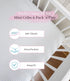 Pack 24x38 27x39 100% Mini Crib Sheet for n Play & Peruvian Pima Cotton Softer Than Muslin Breathable & Hypoallergenic