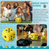 6 Inches Foam Dice, Fun Filled Large Educational Toy, Kawaii Jumbo Dice for Board Game Nights and Learning