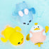 Set 3 1 2 3 Easter Basket Stuffers - Easter Gifts for Kids - of Wind Up Bath Toys - Easter Egg Fillers - Floating Pool