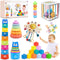 SYUUKH 6 in1 Montessori Baby Toys 6-12 MonthsMontessori Toy for Babies 6-12 MonthsIncl