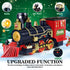 Set, Set Set 3 4 5 6 7 8 BainGesk Train Christmas Train with Steam, Light and Sounds, Electric Train Toy for Boys