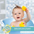 Set Set, Pack 10, Spasilk Baby Washcloth Wipes for Newborn Boys and Girls, Soft Terry Washcloth of Yellow Lines