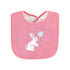 Hudson Baby Unisex Cotton Terry Drooler Bibs - Bunny Design, One Size