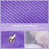 ANROYE Large Corner Stuffed Animal Storage, Purple Wall Hammock for Kids Plushies Toy Organizer