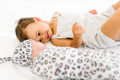Zara Design Large Premium Knit Baby Swaddle Blanket by Copper Pearl