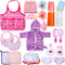 21 Pcs Baby Doll Accessories Diaper Bag Set with Feeding and Caring Accessories for Boys Girls Birthday Gifts